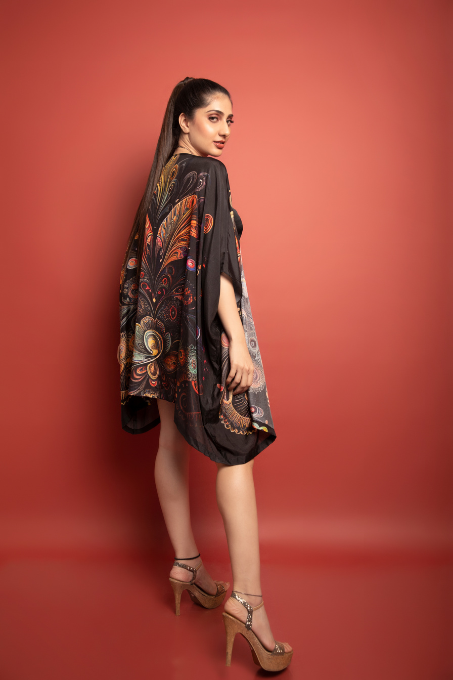 RAVEL PRINT KAFTAN JACKET